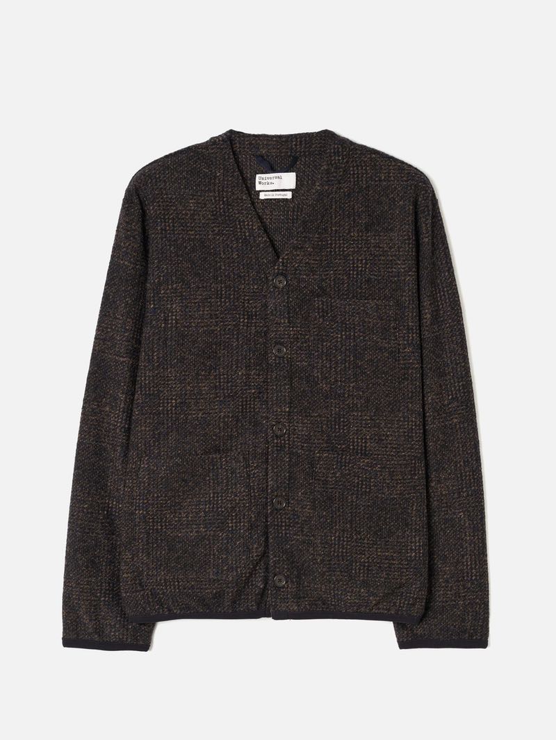 Universal Works Navy Deca Light Cardigan