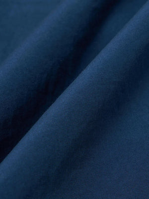 Universal Works Navy Organic Fine Poplin CPO Shirt