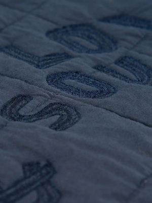 Universal Works Navy Quilted Military Liner Jacket