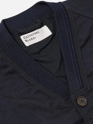 Universal Works Navy Station Waistcoat