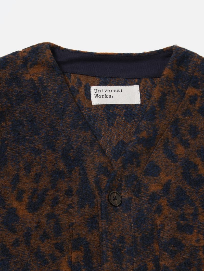 Universal Works Night Leopard Cardigan