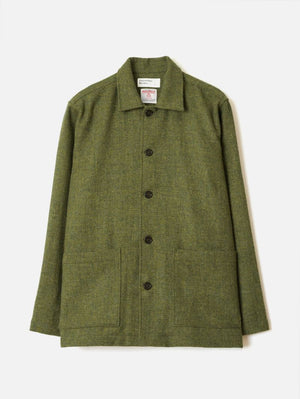 Universal Works Olive Harris Tweed Easy jacket