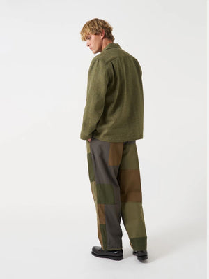 Universal Works Olive Harris Tweed Easy jacket