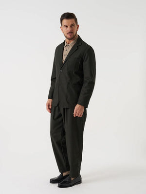 Universal Works Olive Recycled It Tweed Jacket
