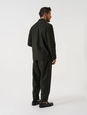 Universal Works Olive Recycled It Tweed Jacket