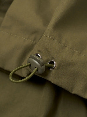 Universal Works Olive Recycled Polytech Z Tech Overshirt