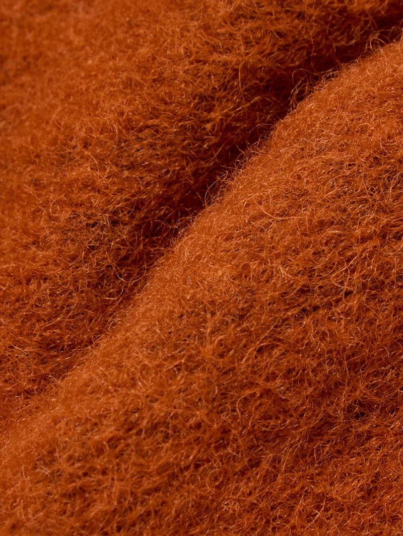 Universal Works Rust Wool Cardigan