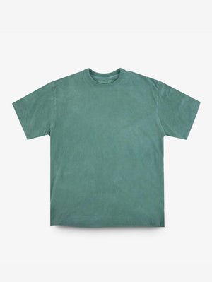 Utilitees 5.5oz Green Loopwheel Crew Neck T-Shirt