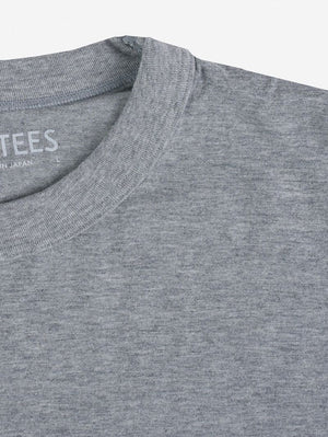 Utilitees 5.5oz Heather Grey Loopwheel Crew Neck T-Shirt
