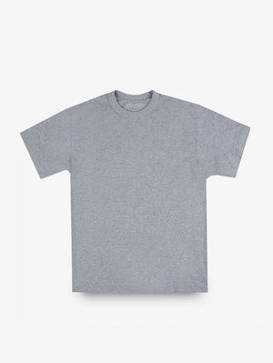 Utilitees 5.5oz Heather Grey Loopwheel Crew Neck T-Shirt