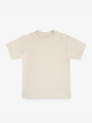 Utilitees 5.5oz Natural Pigment Dyed Loopwheel Crew Neck T-Shirt