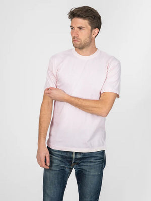 Utilitees 5.5oz Sakura Natural Pigment Dyed Loopwheel Crew Neck T-Shirt