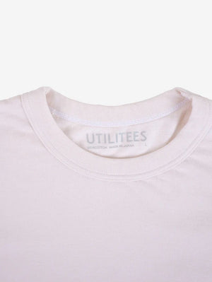 Utilitees 5.5oz Sakura Natural Pigment Dyed Loopwheel Crew Neck T-Shirt