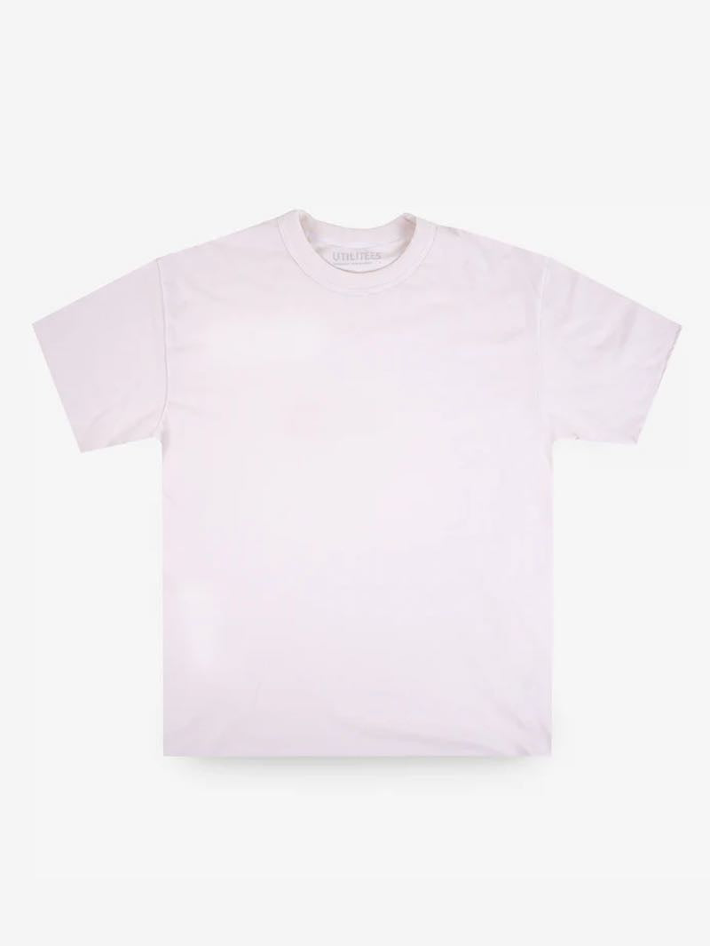 Utilitees 5.5oz Sakura Natural Pigment Dyed Loopwheel Crew Neck T-Shirt