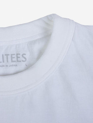 Utilitees White 5.5oz Loopwheel Crew Neck T-Shirt