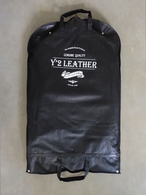 Y'2 Aniline Black Horse Hide Cossack Jacket