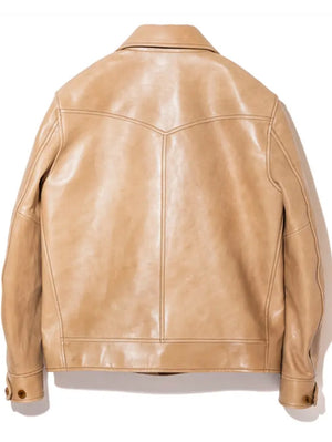 Y'2 PERSIMMON TANNIN DYED HORSE COSSACK JACKET