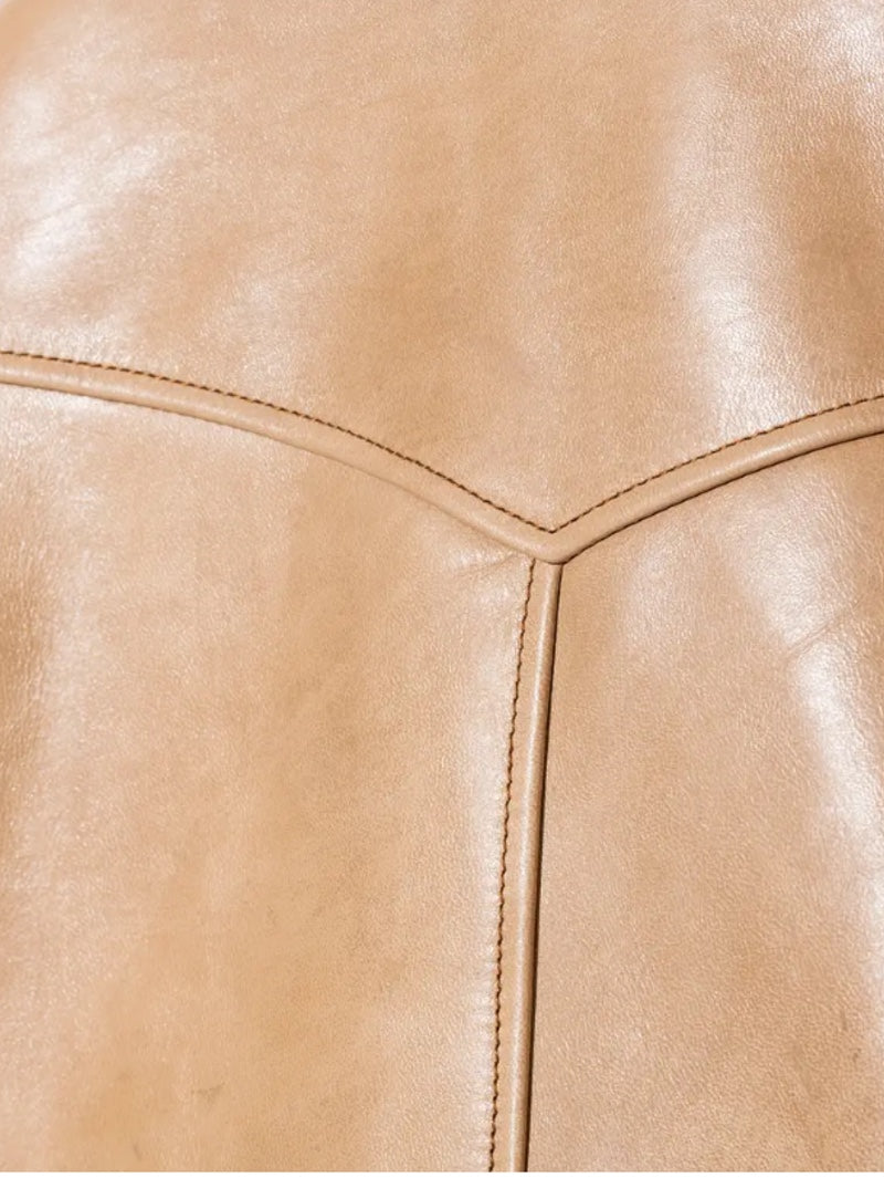 Y'2 PERSIMMON TANNIN DYED HORSE COSSACK JACKET - Mildblend Supply Co
