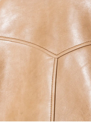 Y'2 PERSIMMON TANNIN DYED HORSE COSSACK JACKET