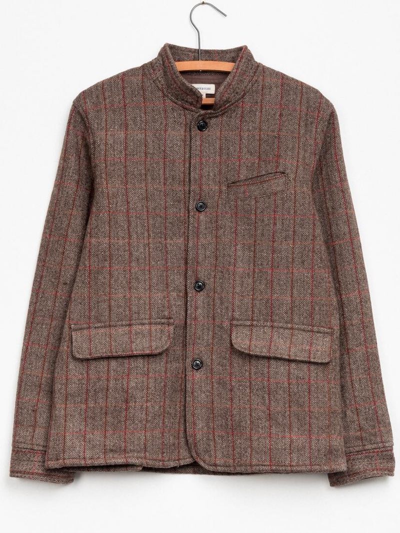 Umber & Ochre Raj Nehru Jacket Fully Lined