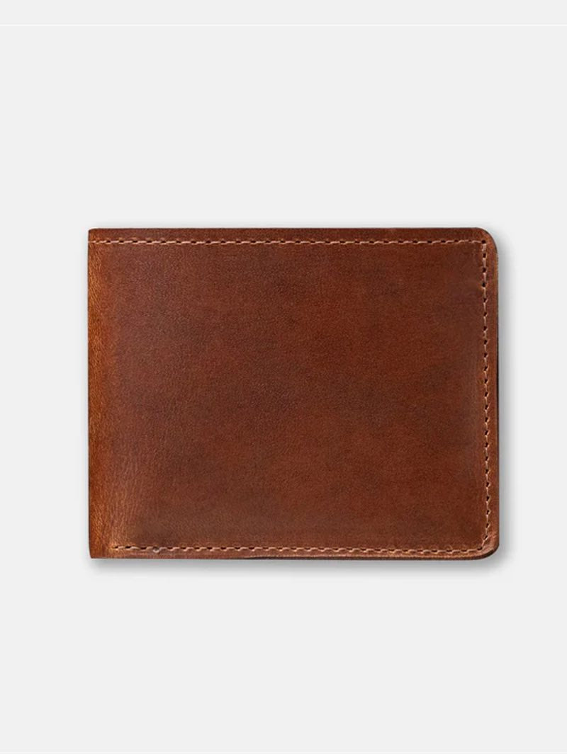 Ashland Leather Brown Johnny the Fox Dublin Wallet