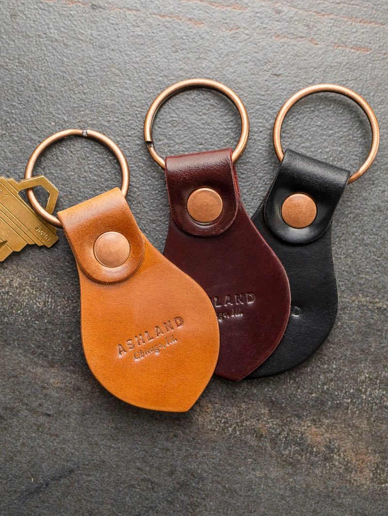 Ashland Leather Shell key Fob