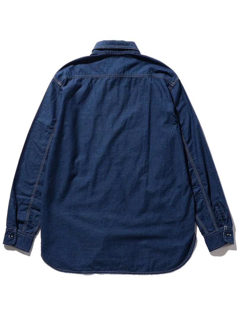 Beams Plus Work Chambray Dark Indigo