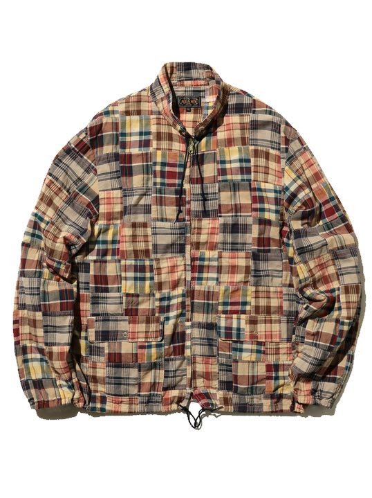 Beams Plus Swing Jacket Patchwork Madras