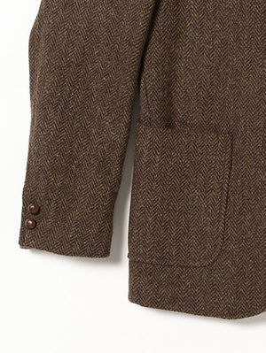 Beams Plus 3 Button Harris Tweed Jacket