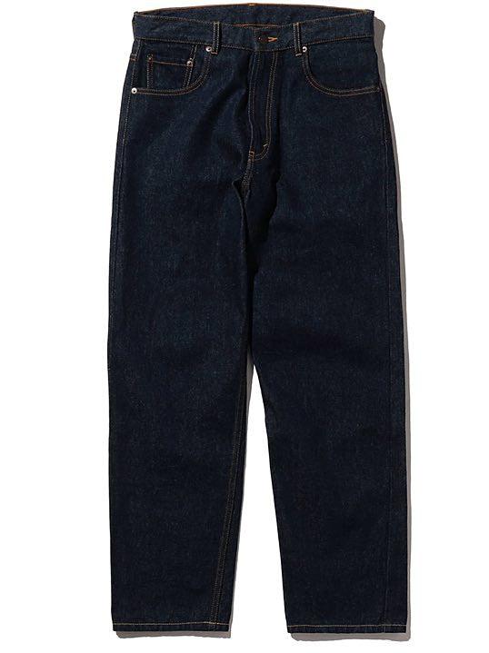 Beams Plus Indigo 5 Pocket Wide Denim
