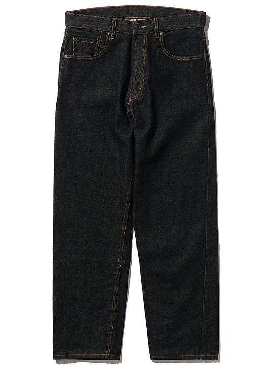 Beams Plus Black 5 Pocket Wide Denim