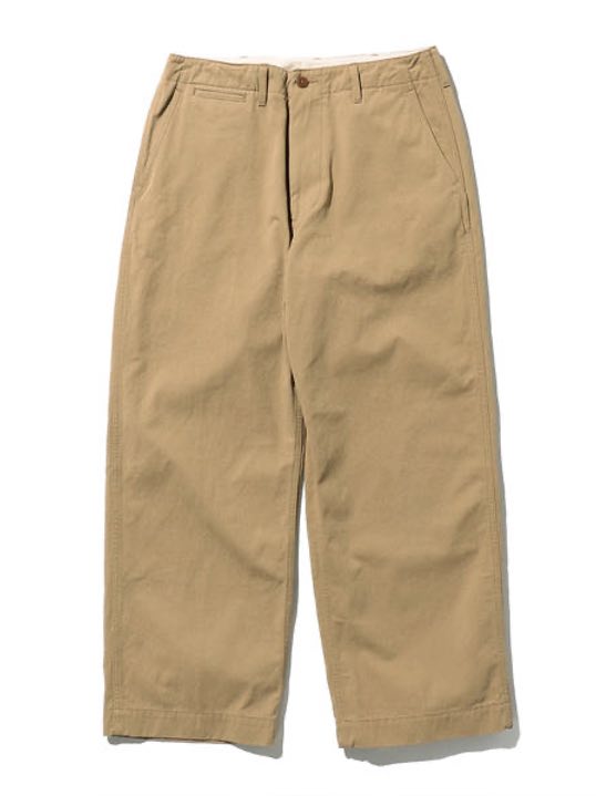 【BEAMS PLUS】MIL Trousers Twill Mサイズ 美品！ Beams Plus Khaki MIL Trousers Twill - Mildblend Supply Co