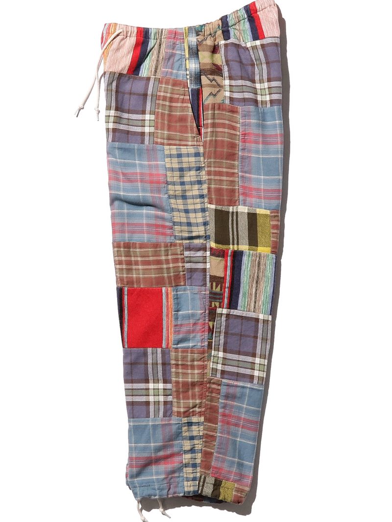 Beams Plus Patchwork Flannel Pants