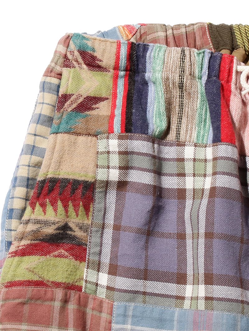 Beams Plus Patchwork Flannel Pants