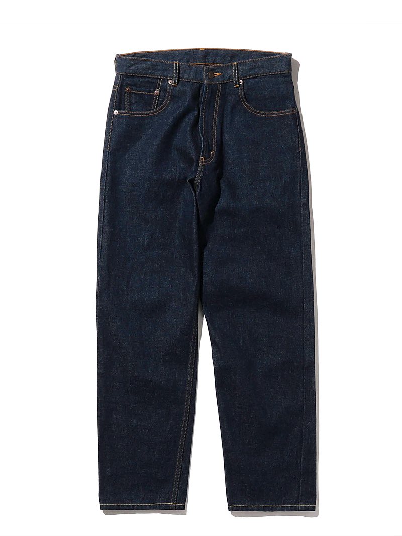 Beams Plus Wide Indigo Denim Jeans 