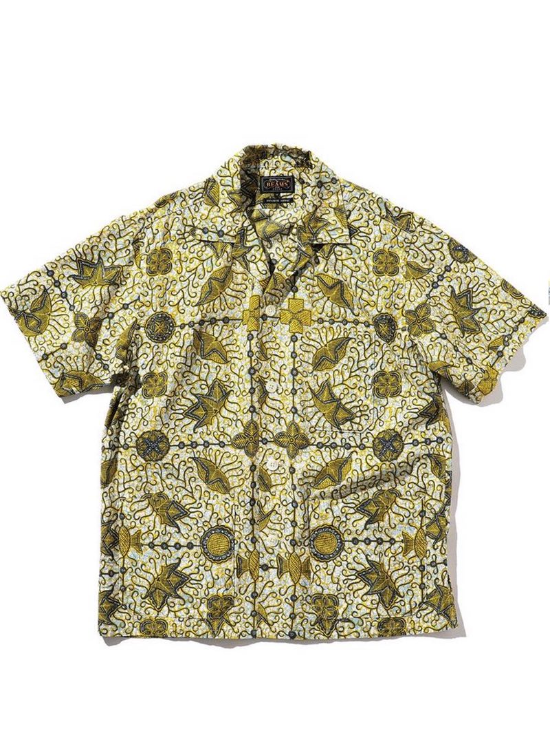 Beams Plus Beach shirt Jacket Batik Print