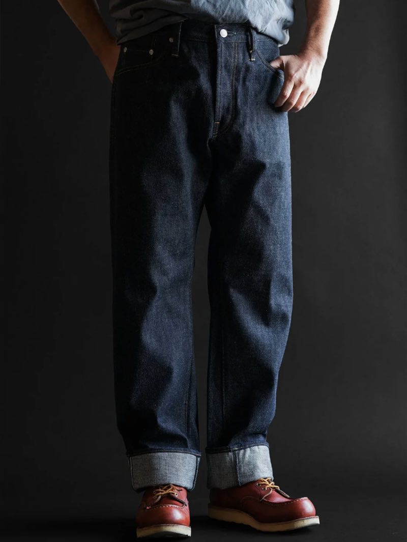Big John Rare R008 Classic Straight Indigo Selvedge Jeans