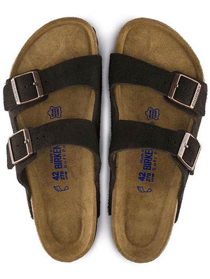 Birkenstock Arizona 951311 Mocha Suede Soft Footbed