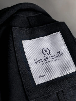 Bleu de chauffe Moleskin Work Jacket Black