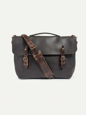 bleu de chauffe Dark Brown Lucien Sachel Bag