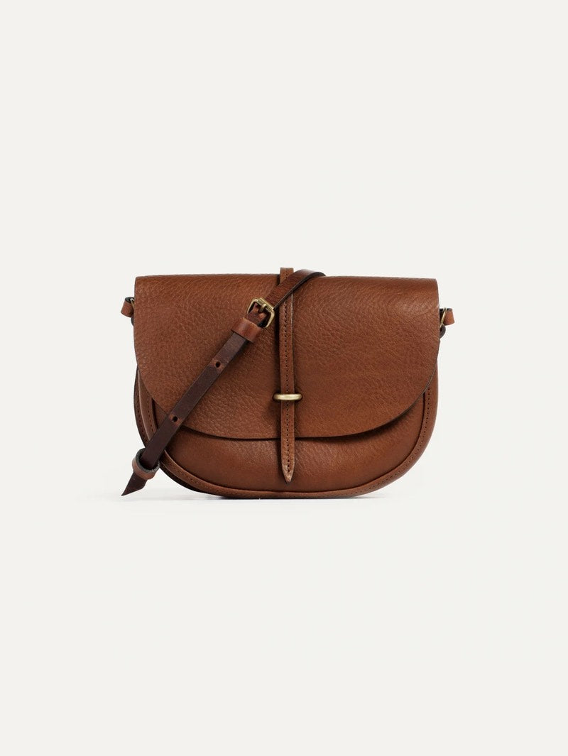 bleu de chauffe Amber brown Java Mini Sac