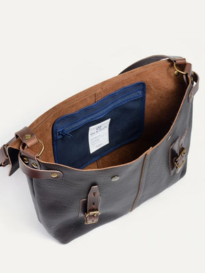 bleu de chauffe Dark Brown Lucien Sachel Bag