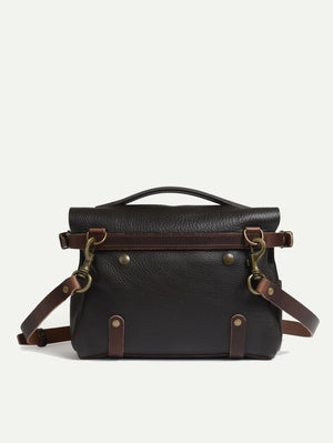 bleu de chauffe Dark Brown S Postman Bag