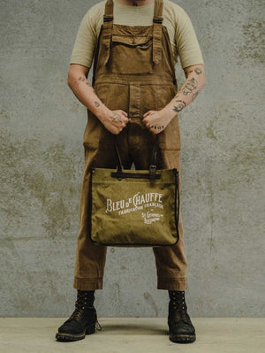 bleu de chauffe Khaki US Bazar Tote Bag