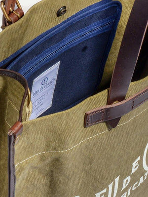 bleu de chauffe Khaki US Bazar Tote Bag