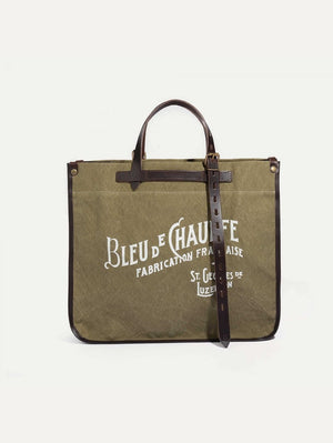 bleu de chauffe Khaki US Bazar Tote Bag