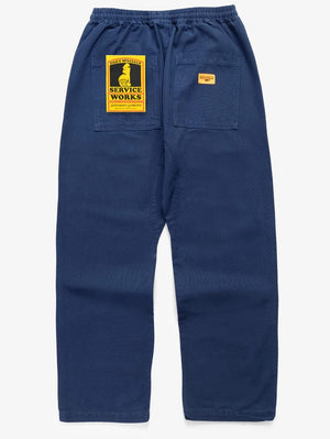 Service Works Navy Classic Chef Pants