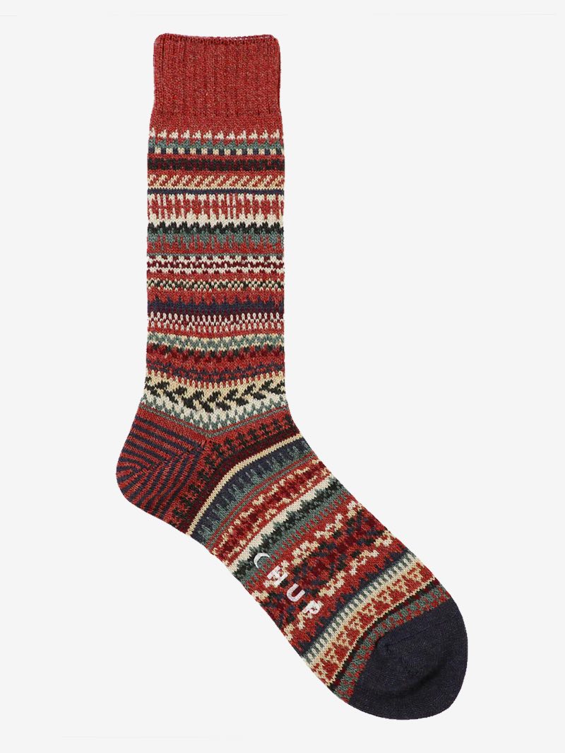 Chup Red Rock Stratum Brick Socks