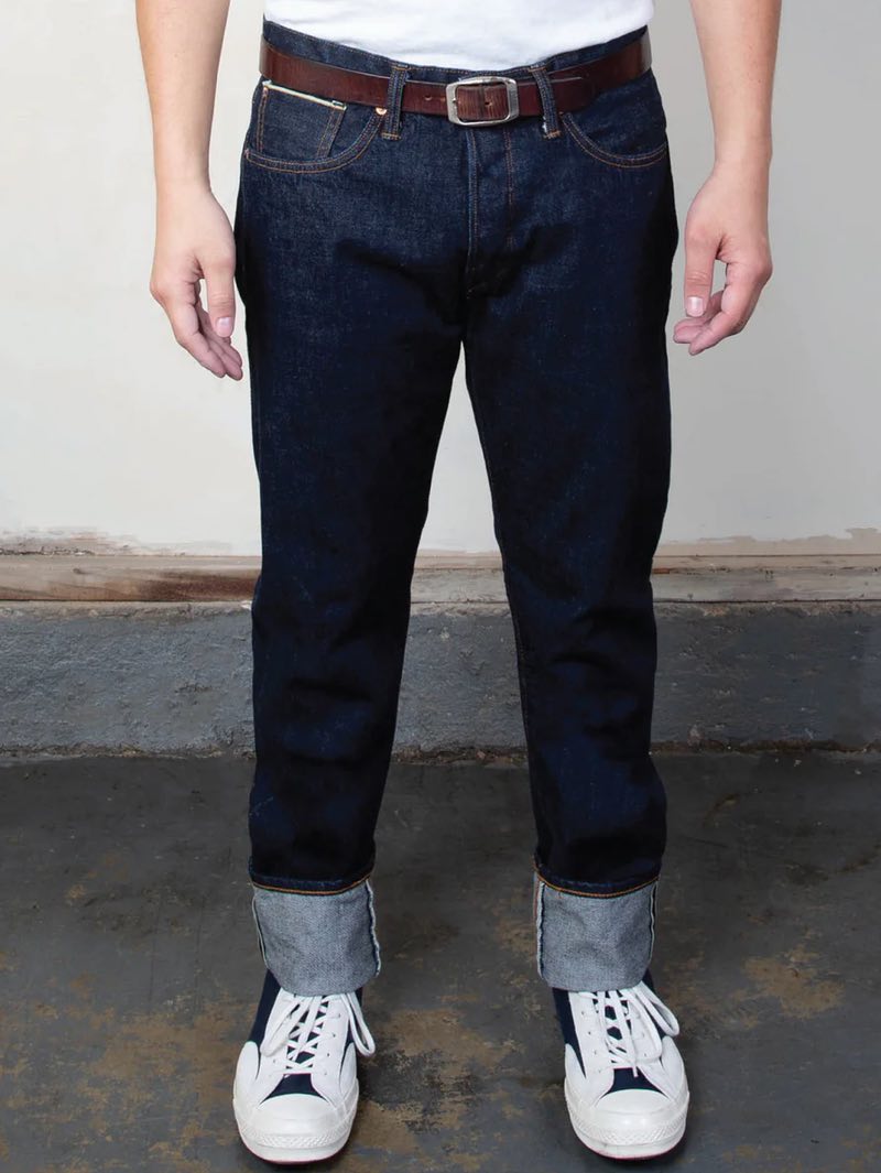 Edwin Rinsed Wash Straight Selvedge Jeans