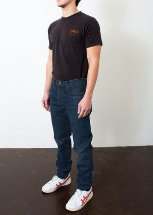 Edwin Rinsed Wash Tapered Selvedge Jeans